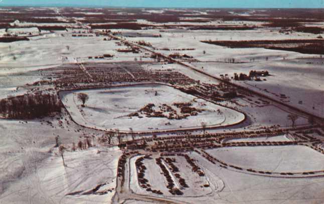 Traverse City 250 Snowmobile Race Track - Michigan