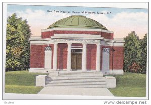 TEXAS, 1930-1940's; Gen. Sam Houston Memorial Museum