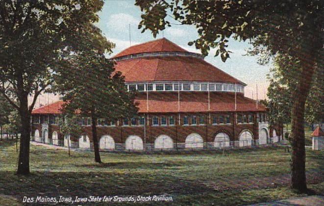 Iowa Des Moines Stock Pavilion At Iowa State Fair Grounds