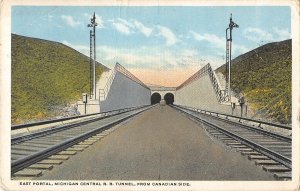 US4934 Canada East Portal, Michigan Central R. R. Tunnel from Canadian Side