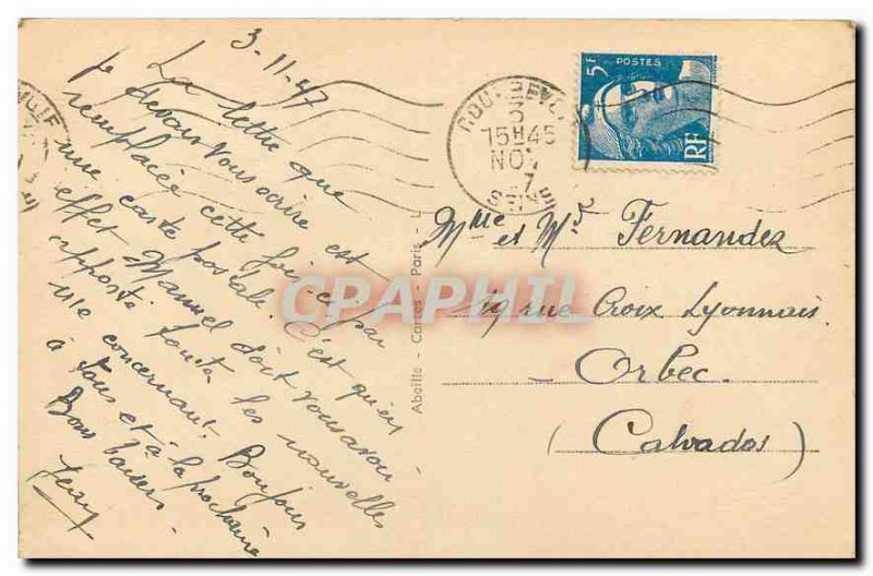 Old Postcard Paris Sacre Coeur
