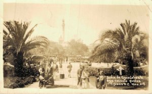 Mexico Tijuana B.C Jardin de Agua Caliente Agua Caliente Garden RPPC 06.96