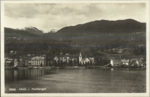 Ulvik Hardanger Norge Norway c1910 Real Photo Postcard