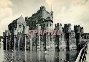 Postcard Modern Ghent Castle of the Counts