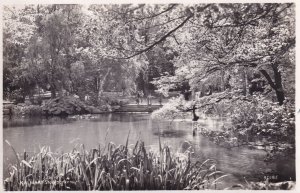 Kalmar Stadparken Real Photo Sweden Postcard