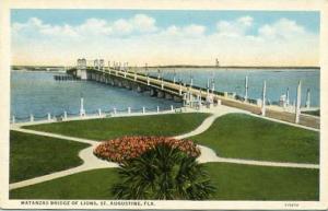 FL - St. Augustine. Matanzas Bridge of Lions