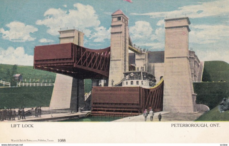 PETERBOROUGH, Ontario, Canada, 1900-10s; Lift Lock
