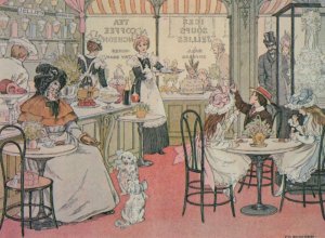 The Victorian Confectioners Sweet Shop Book Of Shops Postcard