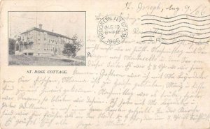 Saint Joseph New York St Rose Cottage Private Mail Vintage Postcard AA48860