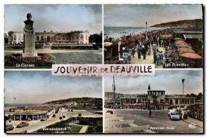 Modern Postcard Souvenir de Deauville