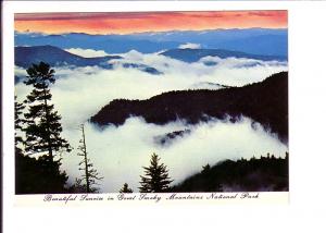 Above Clouds at Sunset, Great Smoky Mountains National Park, Tennesse, Watler...