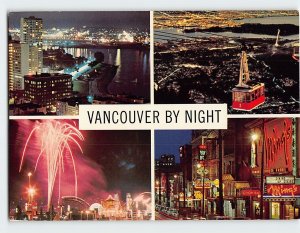M-172205 Vancouver By Night Vancouver Canada