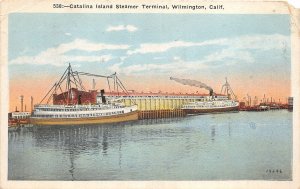 Lot 32  catalina island steamer terminal  wilmington california ship usa