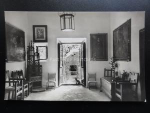 Spain: MALLORCA Valldenosa Cartuja showing Cat in Doorway - Old RP Postcard