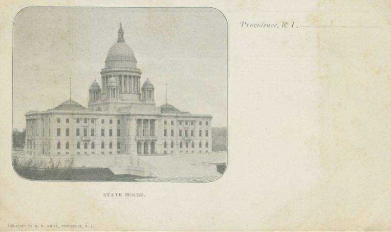 State House Providence RI Rhode Island Postcard E9