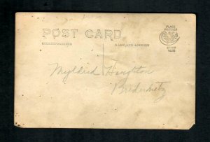 55L RPPC RARE Madison Girl on Metal Box & lock Agricultural Experimental Station