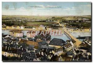 Old Postcard Gray (Haute Saone) Panorama took Bell