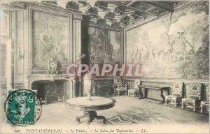 Old Postcard Fontainebleau Palace the Tapestry Room