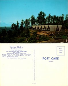 Alpine Chalets, The A Frame Motel, Otter Rock, Oregon (10014)