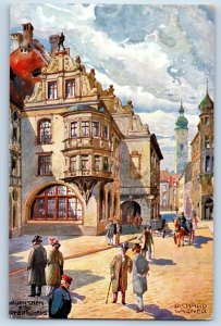 Munich Bavaria Germany Postcard Royal Hofbrauhaus c1910 Unposted Antique