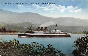 SS Princess Marguerite Canadian Pacific Line Ship Unused 