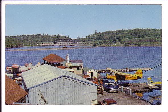 Sea Airplane at Dock, Kenora, Ontario, Goldin and Co