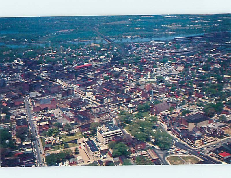 Unused Pre-1980 AERIAL VIEW Schenectady New York NY A3885