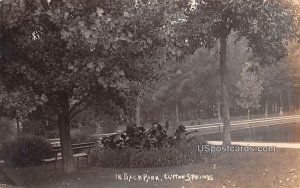 In Back Park - Clifton Springs, New York