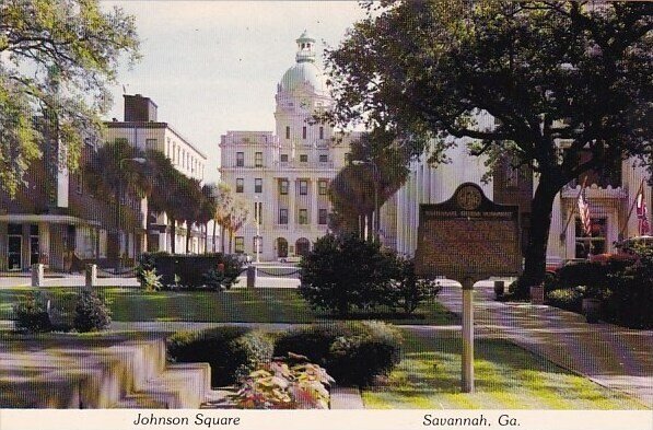 Johnson Square Savannah Georgia