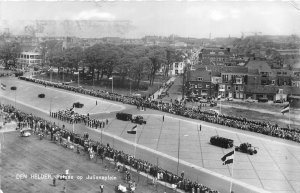 Lot120 den helder parade on juliana square netherlands military real photo