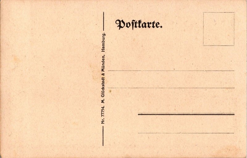 1918 November Mint Germany Ilustration Postcard Communist Revolution Working Man