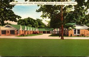 Arkansas Arkadelphia Court Hotel 1957