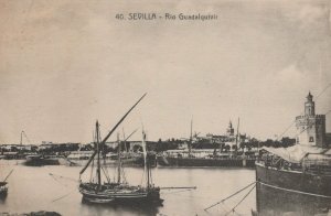 Spain Postcard - Sevilla - Rio Guadalquivir   T10261