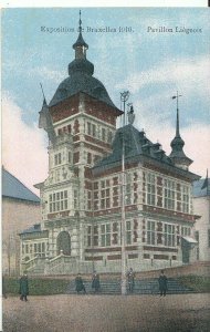 Belgium Postcard - Exposition De Bruxelles 1910 - Pavillon Liegeois  2822