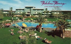 Postcard Fabulous Flamingo Hotel Las Vegas NV