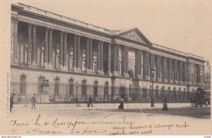 PARIS, France, 1900-1910s; La Colonnade du Louve