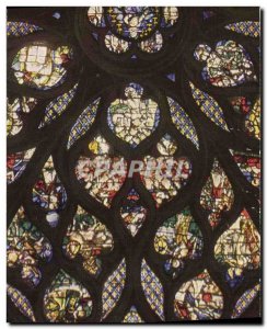 Postcard Old Cathedral Stained Glass Puzzle