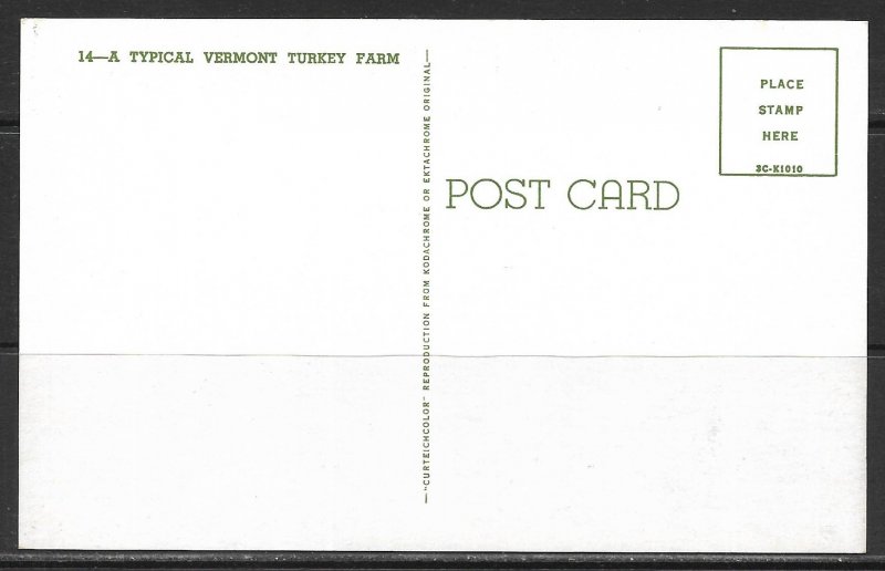 Vermont - Typical Vermont Turkey Farm - [VT-048]