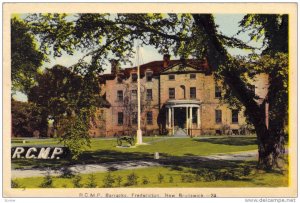 Barracks, Fredericton, New Brunswick, Canada, PU