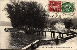 CPA Samois Le Quai de la Republique (1268038)