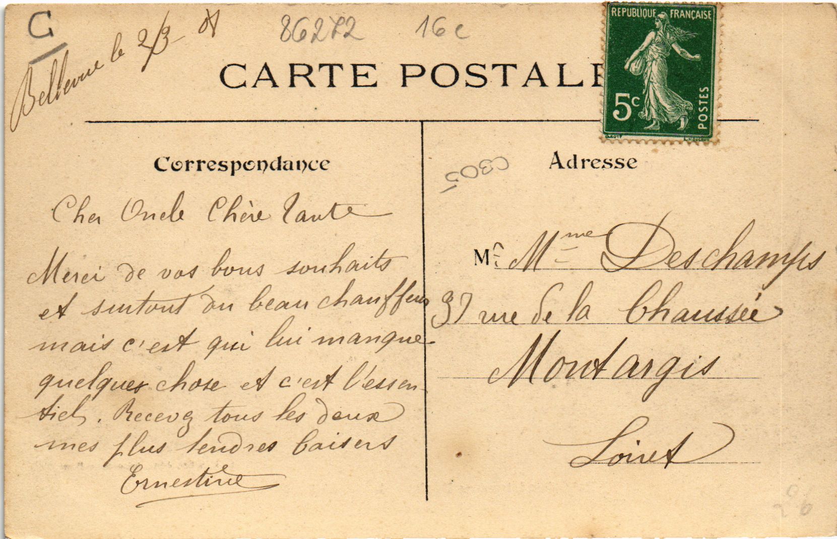 Carte Postale Ancienne Paris 16e - Parc Des Princes - édition Originale