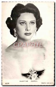 Postcard Modern Cinema Martine Carol