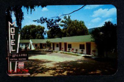 Ma Willows Motel Williamstown Massachusetts Mass Pc Hippostcard