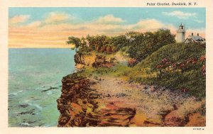 Dunkirk, NY New York   POINT GRATIOT LIGHT HOUSE  Chautauqua County   Postcard