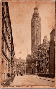 England London Westminster Cathedral Vintage Postcard C002