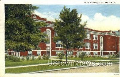 High School in Carthage, New York