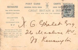 Great Britain and Ireland Coronation Series Royalty Vintage Postcard AA49795