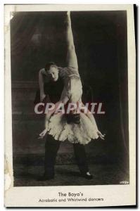 Postcard The Old Boya & # 39s Acrobatic and Whirlwind dancers