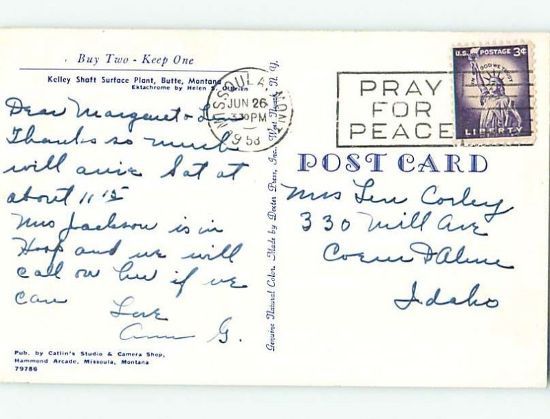 Chrome FACTORY SCENE Butte Montana MT AG3247