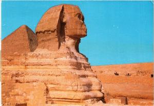 CPM EGYPTE Giza-The Great Sphinx and Keops pyramid (343593)